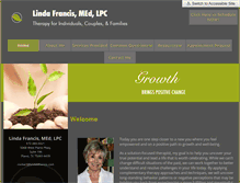 Tablet Screenshot of lindabfrancis.com